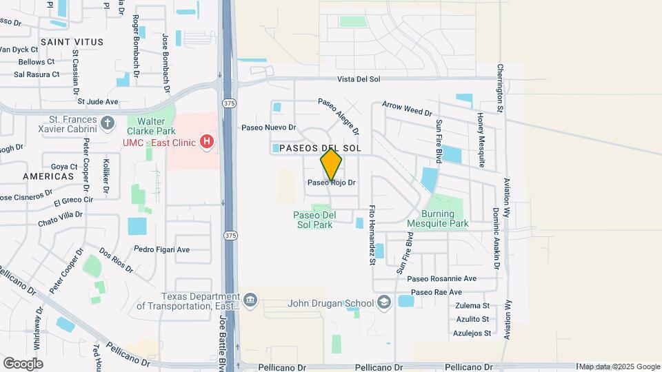 12450 Paseo Rojo Dr Map and Location Details