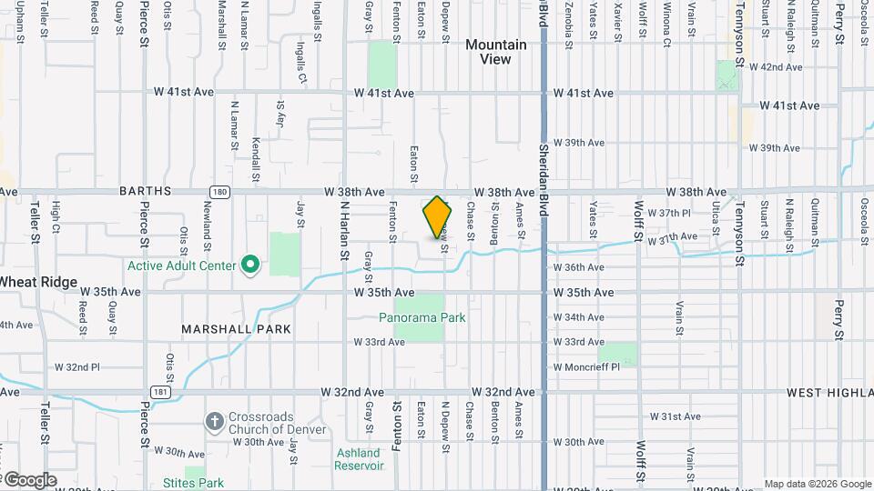 3697 Depew St Map and Location Details