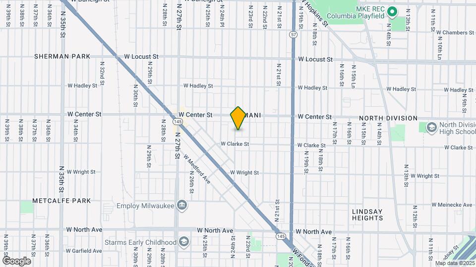 2626 N 24th St Map and Location Details