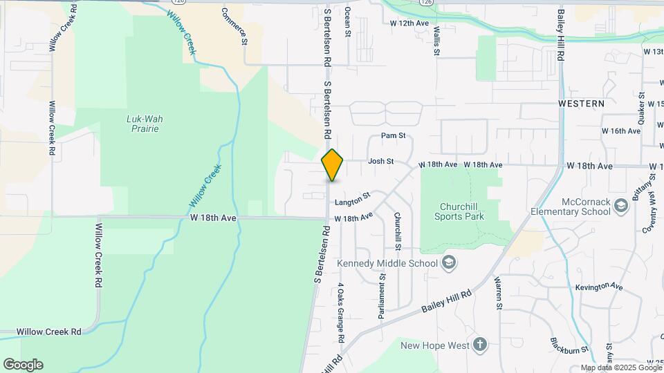 1635 S Bertelsen Rd Map and Location Details