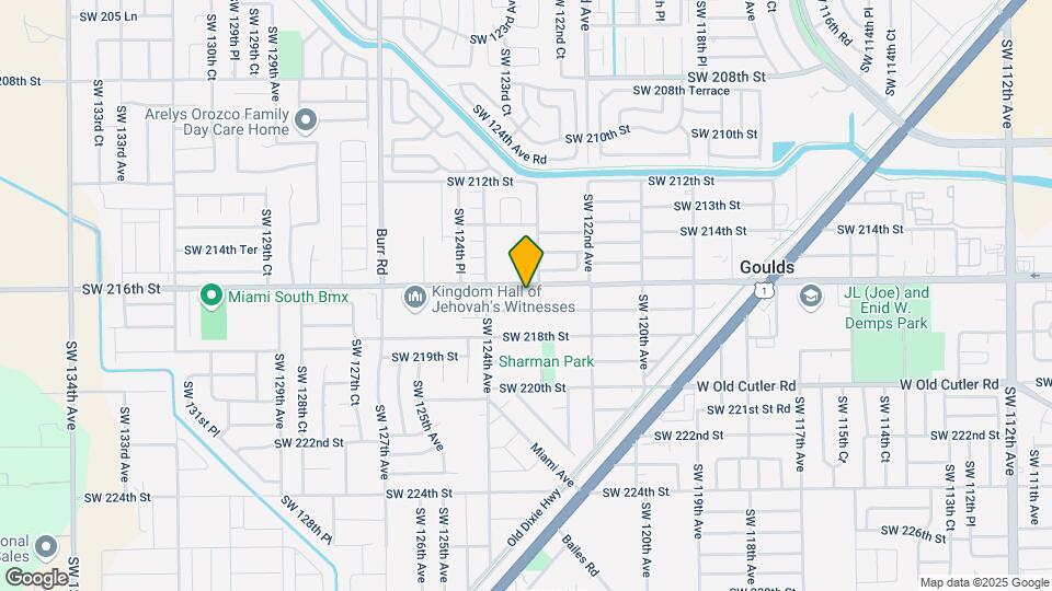 12320 SW 216th St Map and Location Details