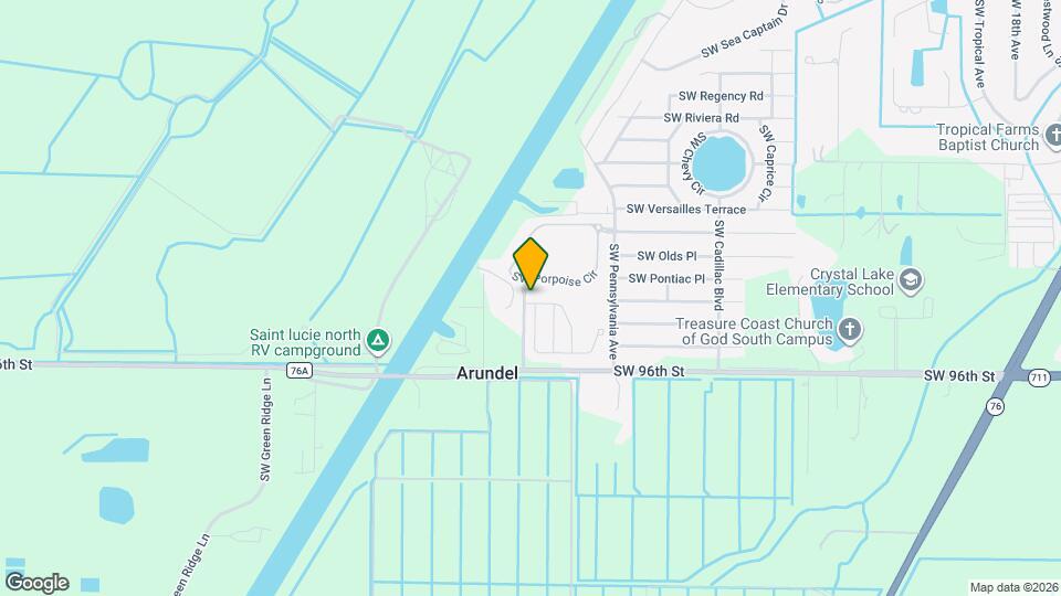 3171 SW Otter Ln Map and Location Details