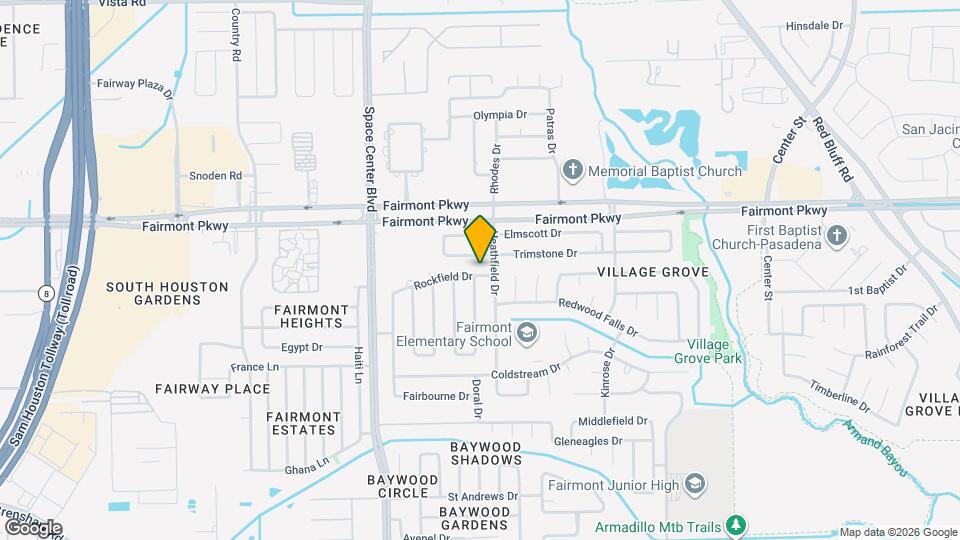 6607 Rockfield Dr Map and Location Details