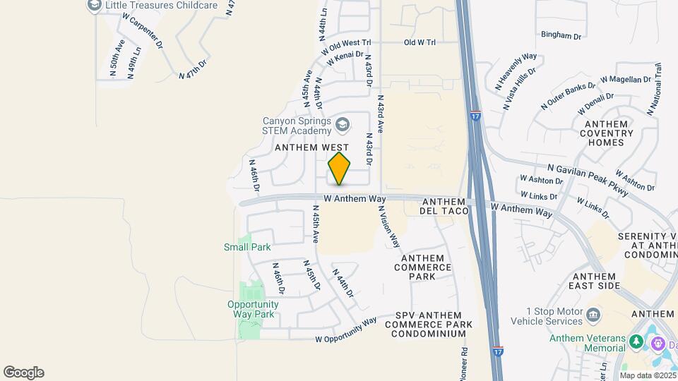 4417 W Heyerdahl Dr Map and Location Details