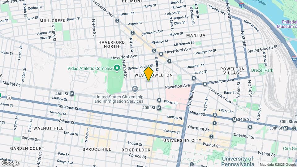 323 N Preston St Map and Location Details