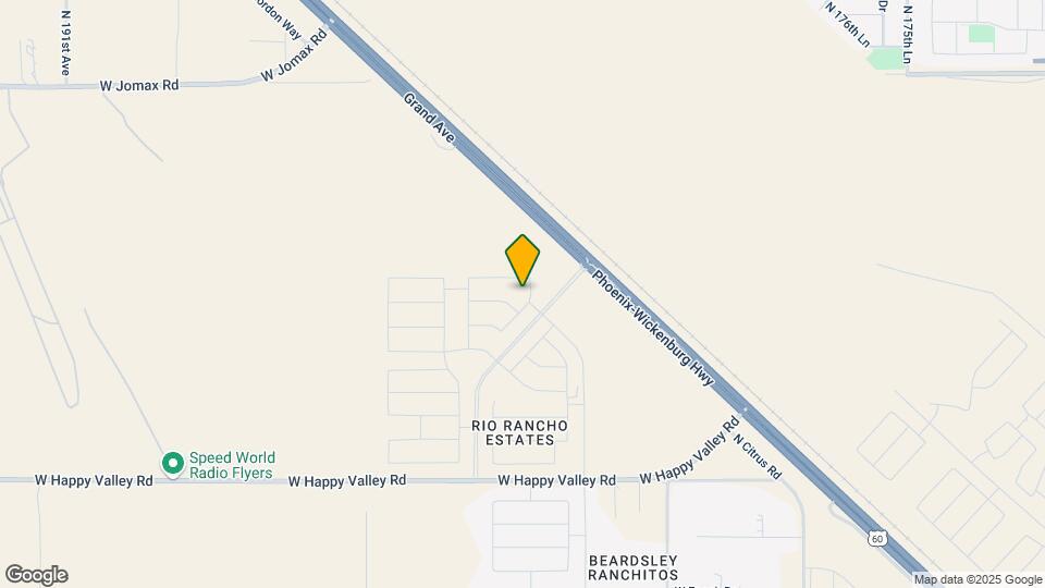 25764 N 184th Dr Map and Location Details