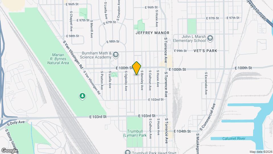 10035 S Yates Blvd Mapa y Detalles de la Ubicación