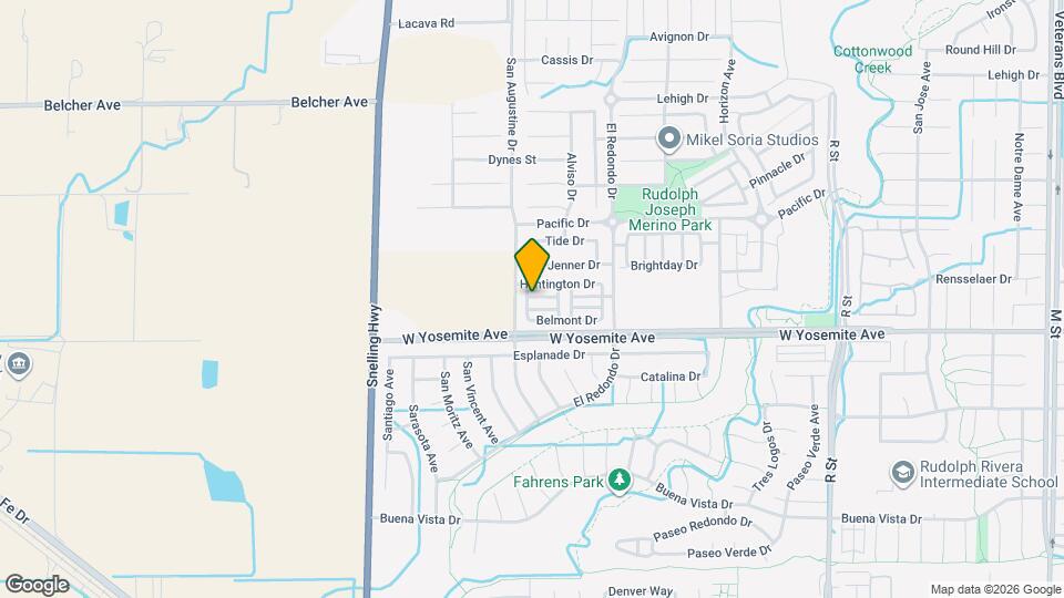 1396 Rincon Dr Map and Location Details