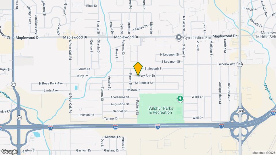 2536 Mary Ann Dr Map and Location Details