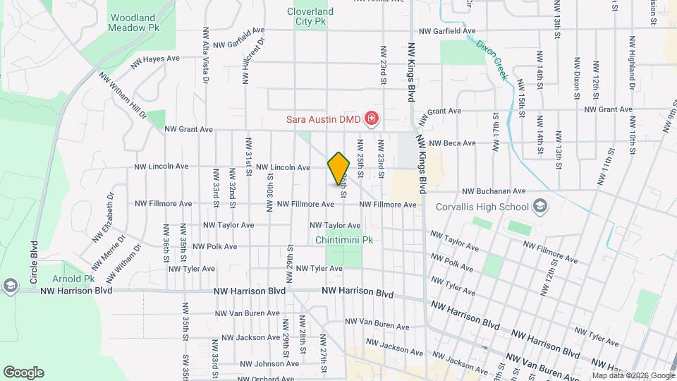 842 NW 26th St Map and Location Details