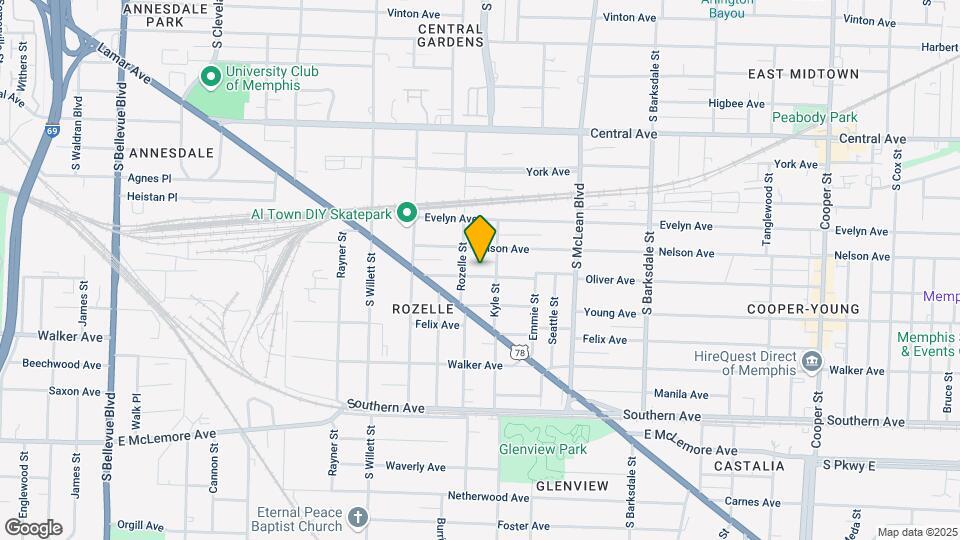 1692 Euclid Ave Map and Location Details