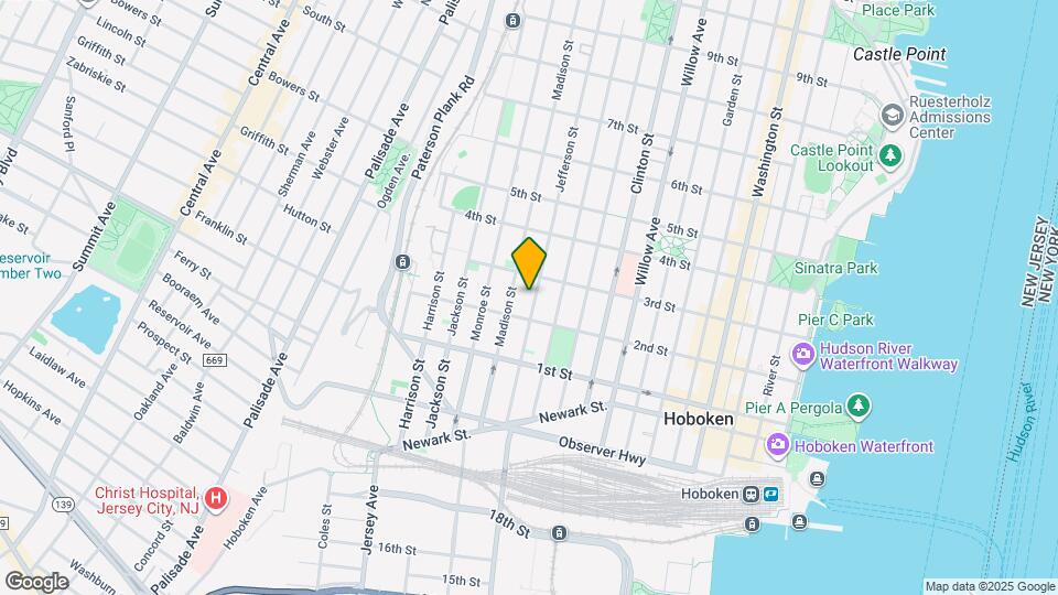 214 Jefferson St Map and Location Details