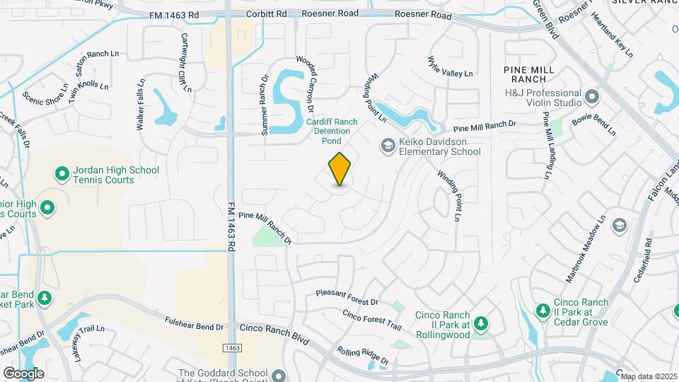 27122 Danbridge Gulch Ln Mapa y Detalles de la Ubicación