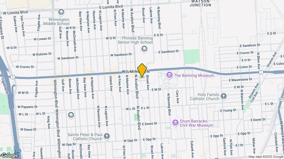 111-121 East North Street Apartments Map and Location Details