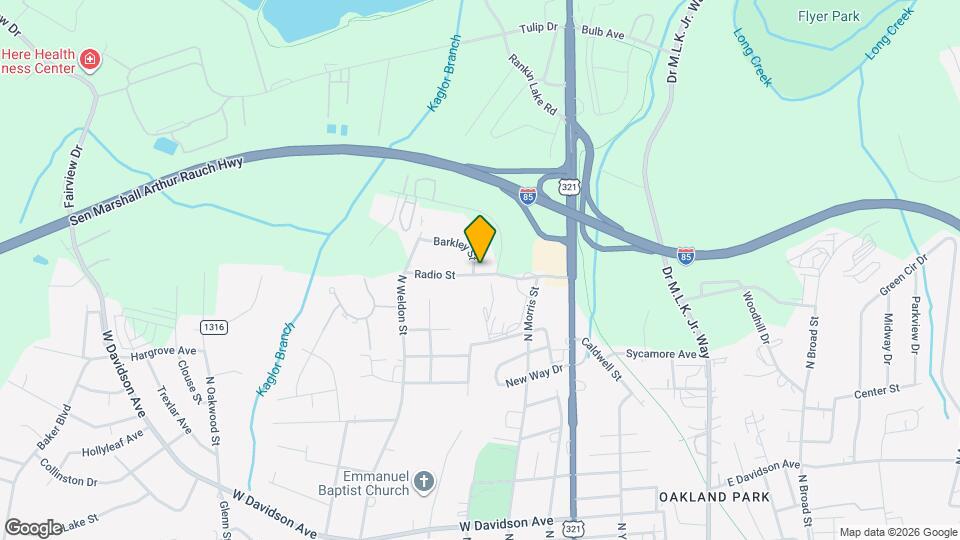 802 Barkley St Map and Location Details