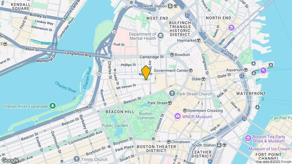 51 Mount Vernon St Map and Location Details