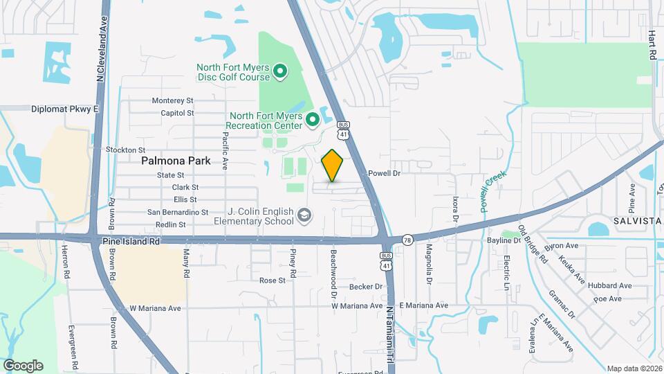 1895 N Tamiami Trl Map and Location Details