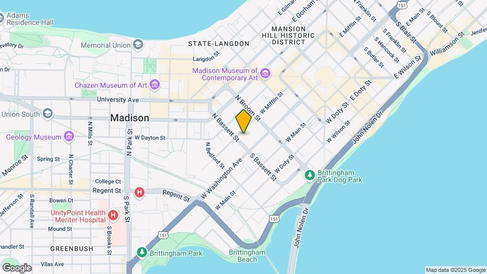 445 W Mifflin St, Unit 3808-509 Mapa y Detalles de la Ubicación