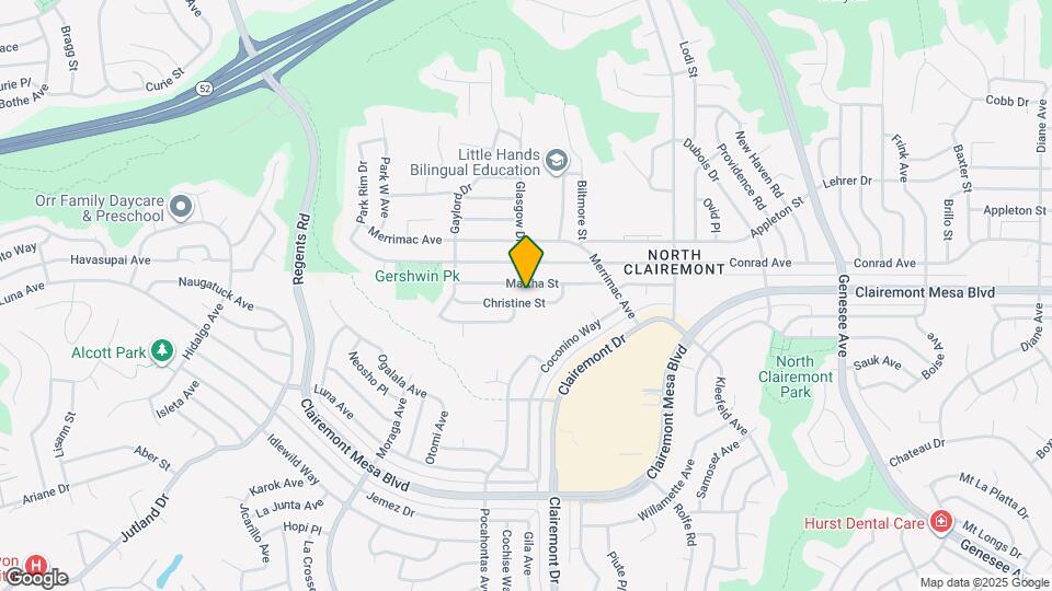 3718 Christine St Map and Location Details