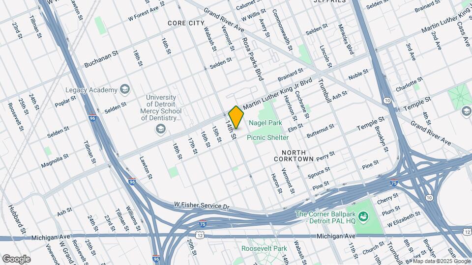 3320 14th St Map and Location Details