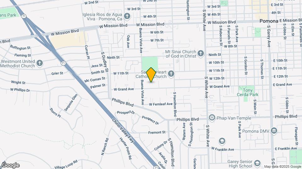 1251 W Grand Ave Mapa y Detalles de la Ubicación