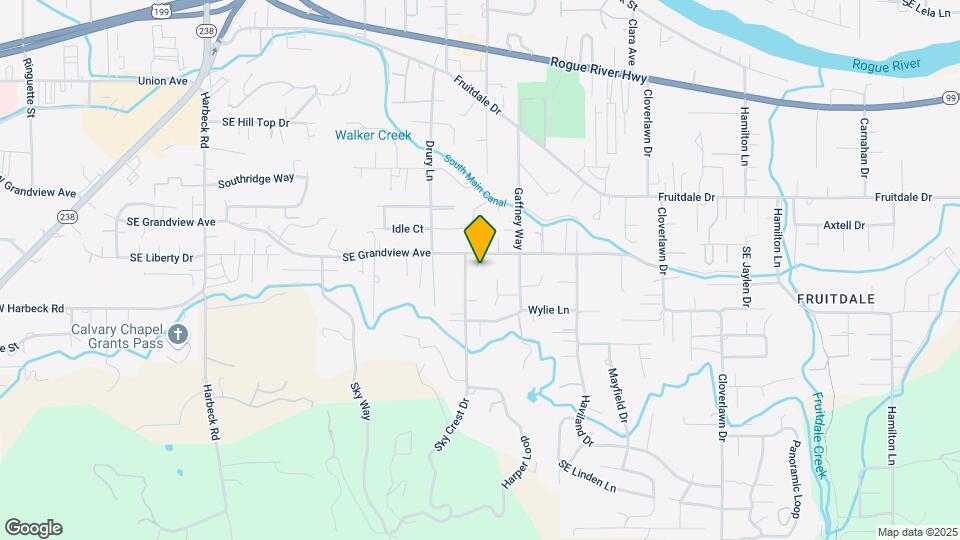 1003 SE Grandview Ave Map and Location Details