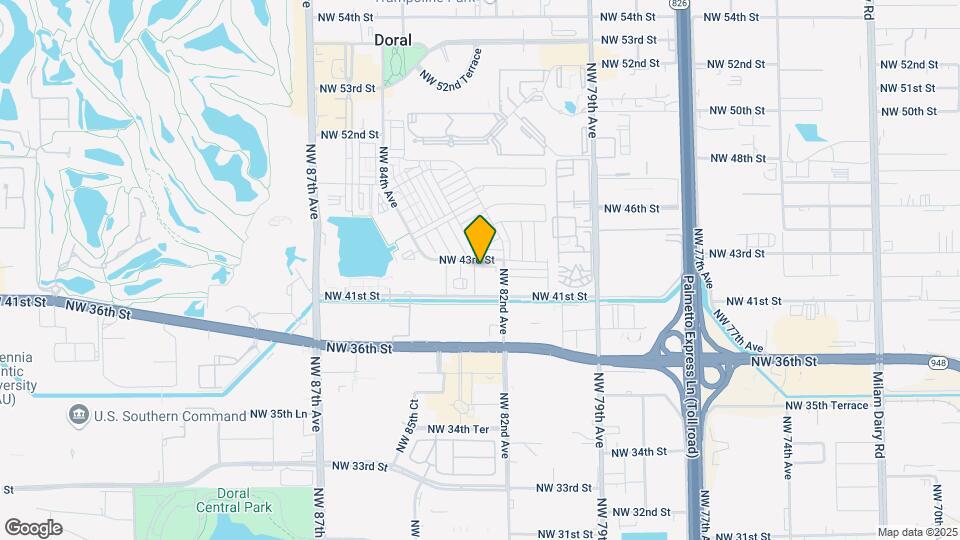 4275 NW 83rd Ave Map and Location Details