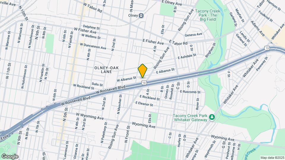 131 E Roosevelt Blvd Map and Location Details