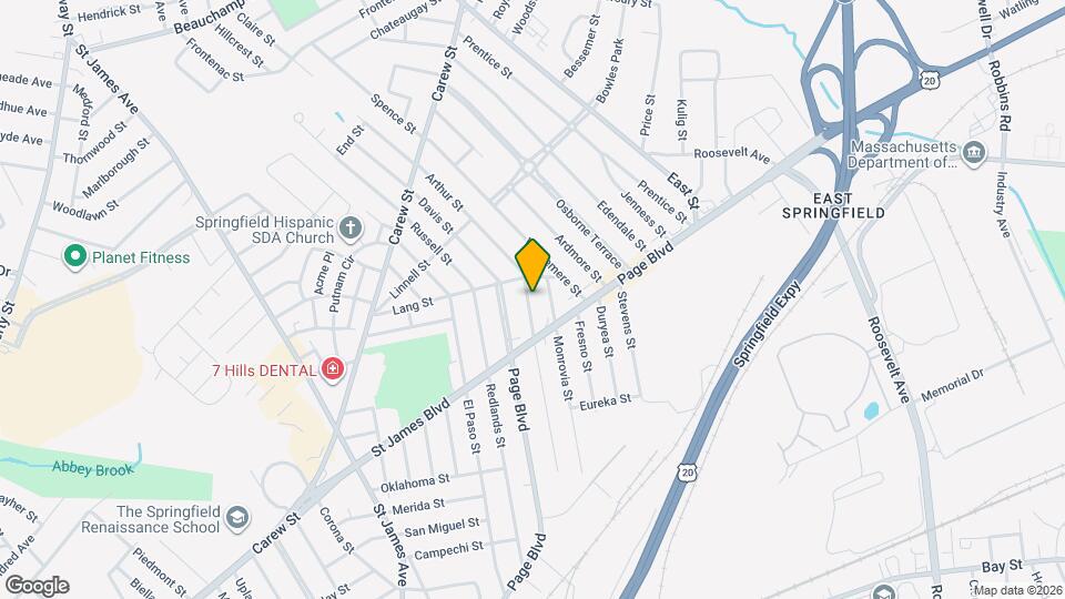 21 Santa Barbara St Map and Location Details