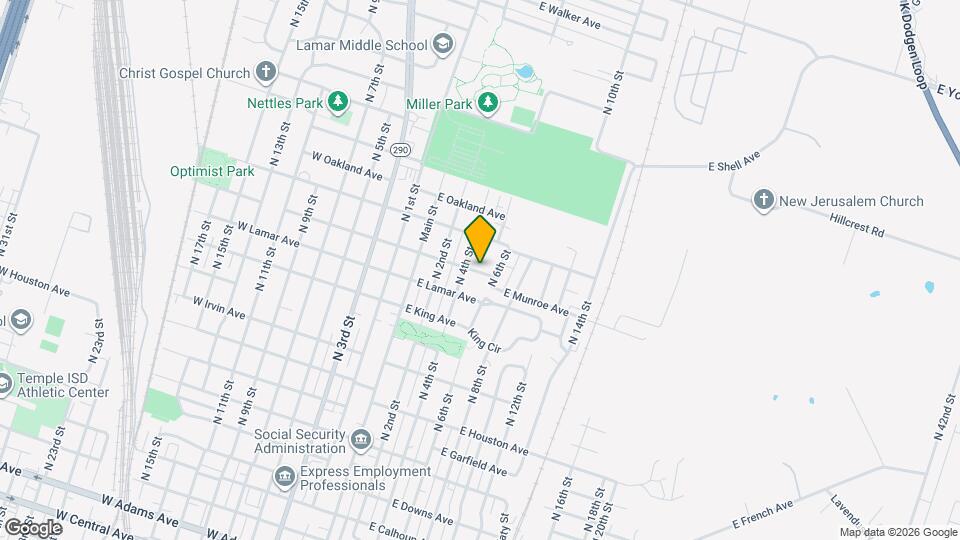 214 E Munroe Ave Map and Location Details