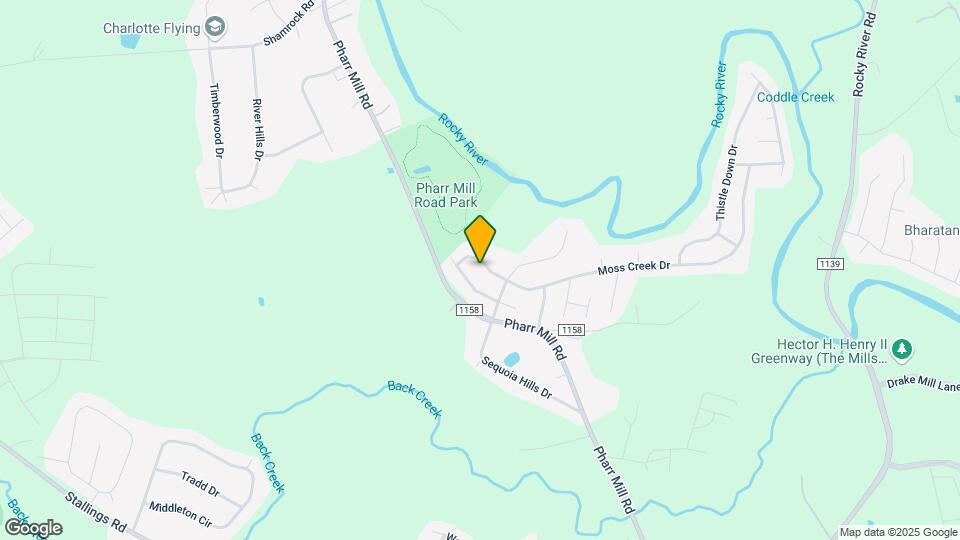 2039 Moss Creek Dr Map and Location Details