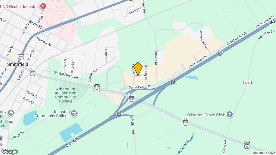 130 S Equity Dr Map and Location Details