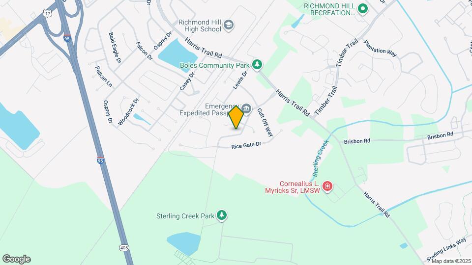 320 Sterling Creek Dr Map and Location Details