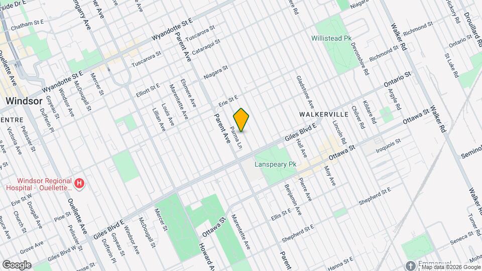 1143 Langlois Ave Map and Location Details