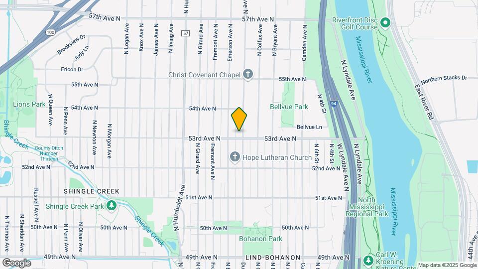 5301 Dupont Ave N Map and Location Details