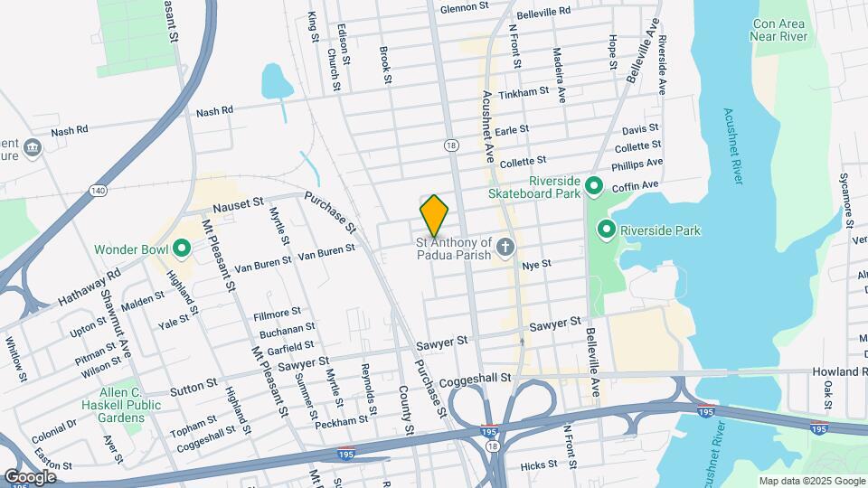 186 Deane St Mapa y Detalles de la Ubicación