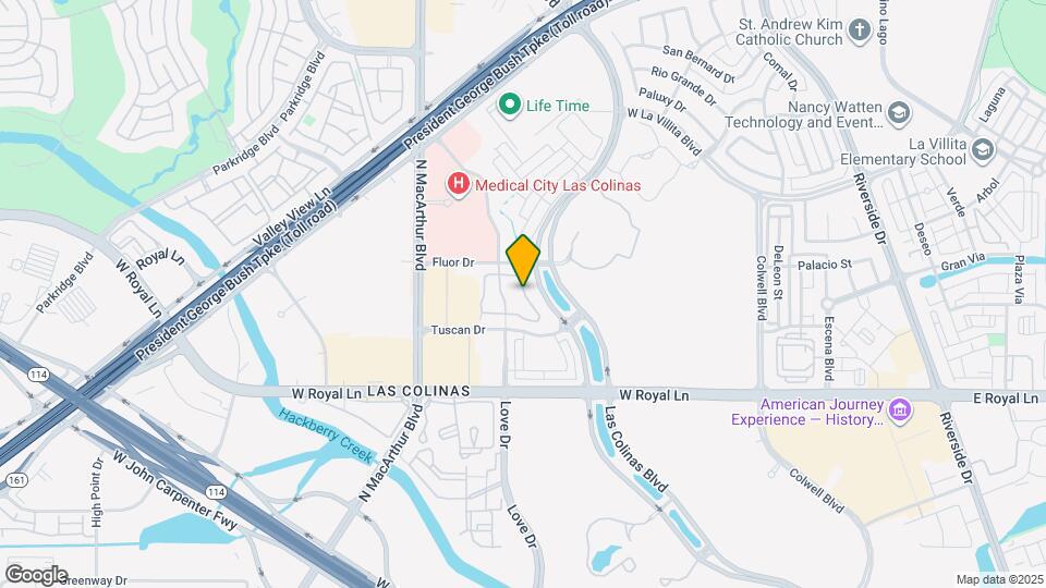 545 Via Amalfi Map and Location Details