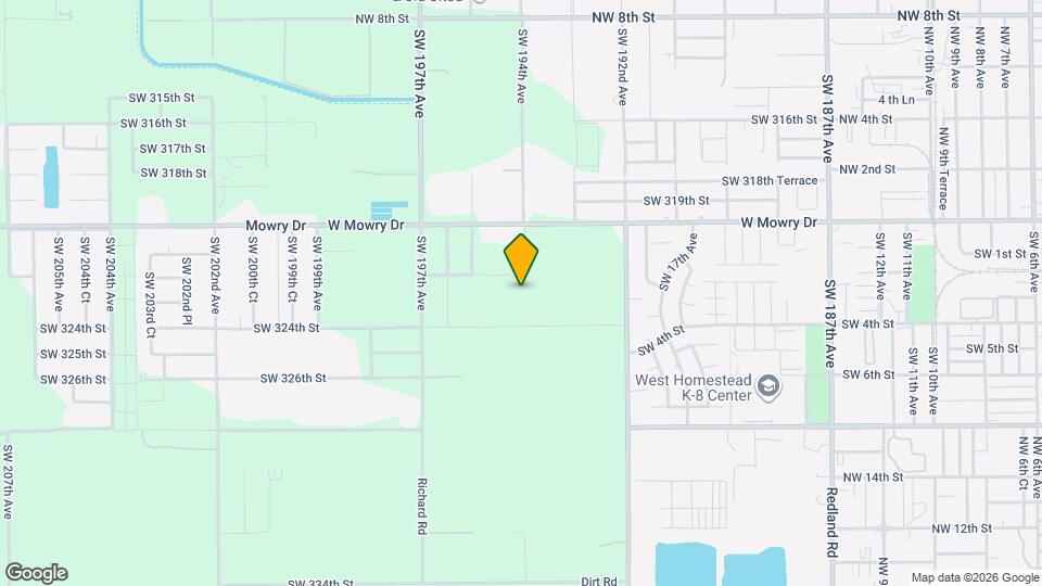 32242 SW 194th Ave Map and Location Details