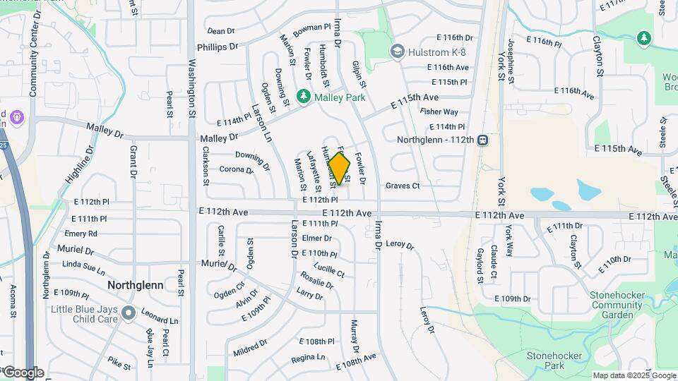 11234 Humboldt St Map and Location Details