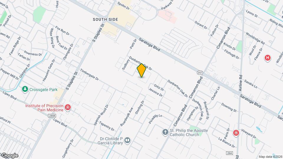 6010 Suffolk Dr Map and Location Details