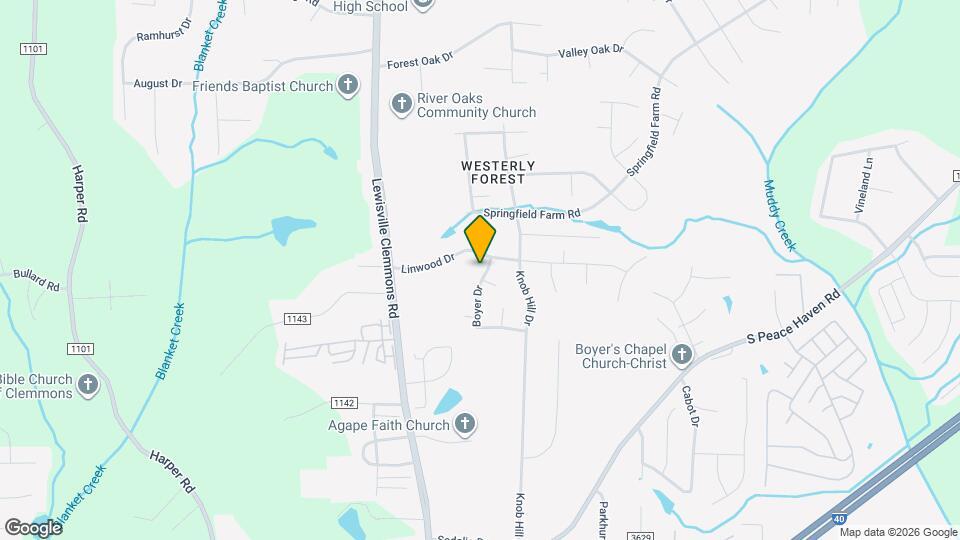 975 Boyer Dr Mapa y Detalles de la Ubicación