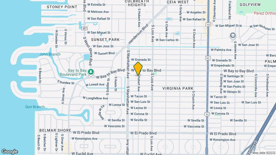 4302 W Santiago St Map and Location Details