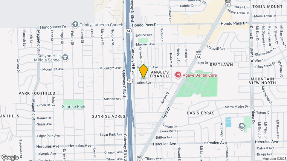 8804 Kenneth St Map and Location Details