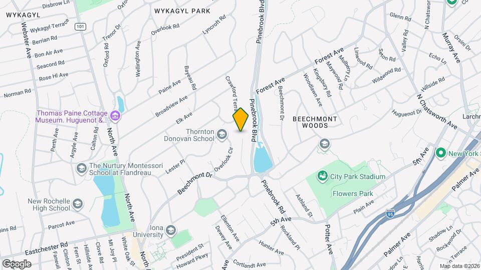 60 Hillside Ln Map and Location Details