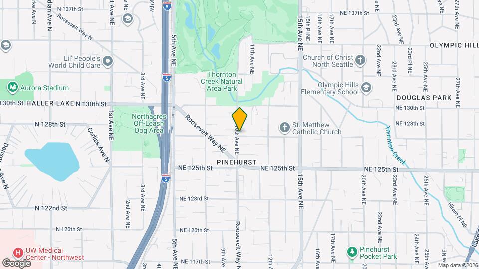 12706 10th Ave NE Mapa y Detalles de la Ubicación