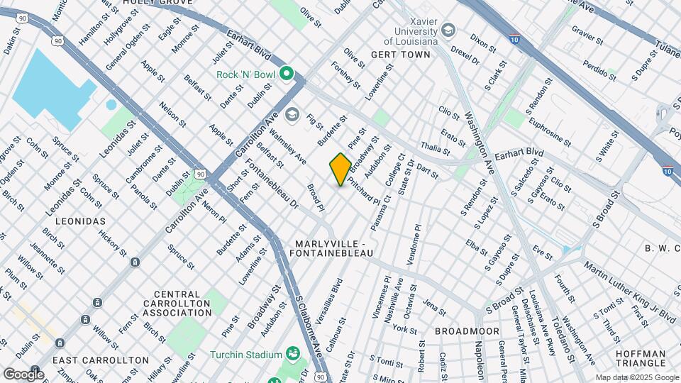 2801-2807 Broadway St Mapa y Detalles de la Ubicación