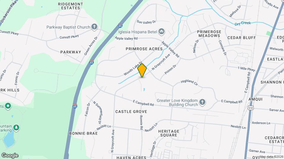 918 N Graycroft Ave, Unit A Mapa y Detalles de la Ubicación