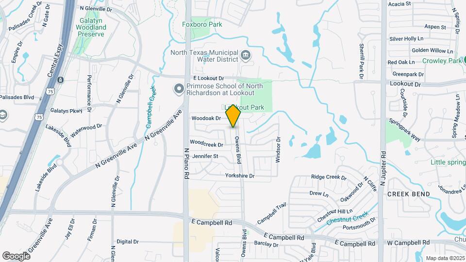 2309 Owens Blvd Map and Location Details