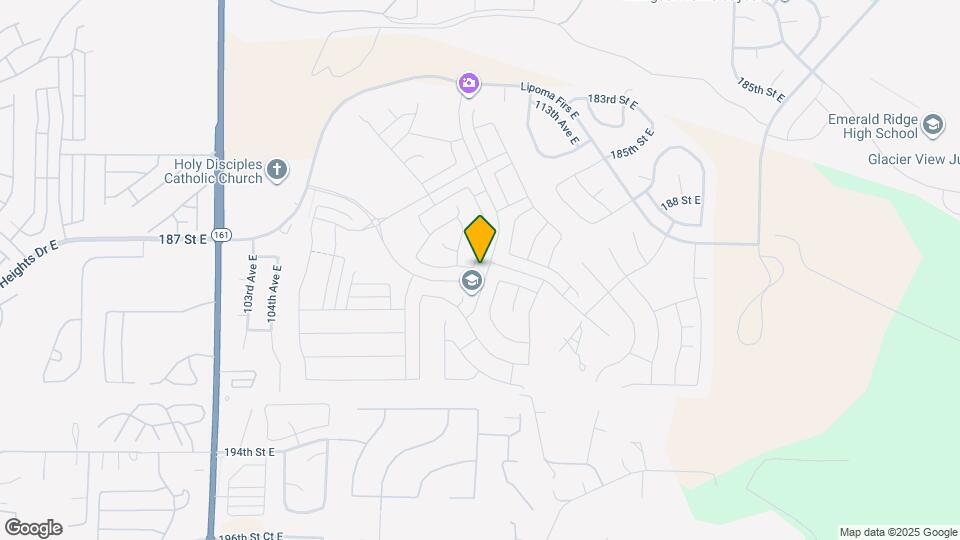 18791 108th Ave E Map and Location Details