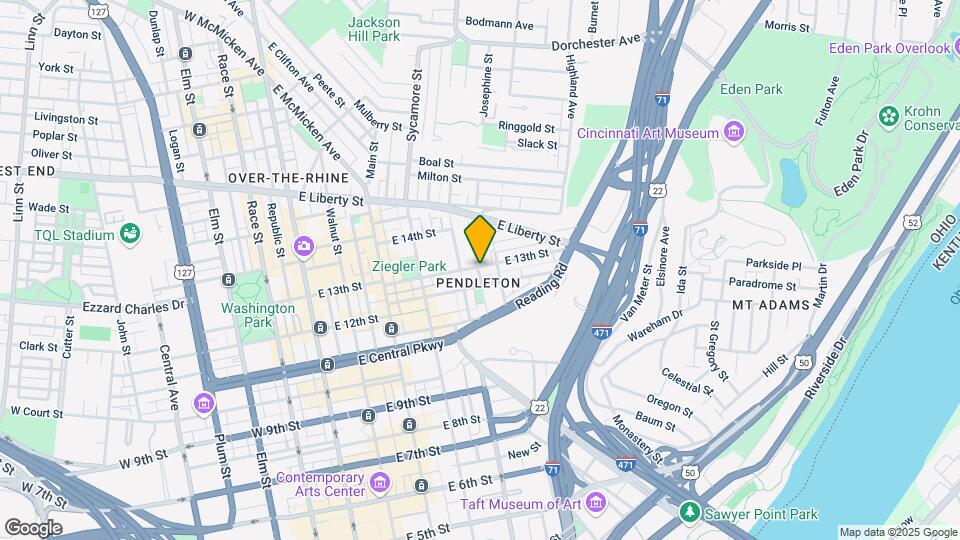 1210 Spring St Mapa y Detalles de la Ubicación